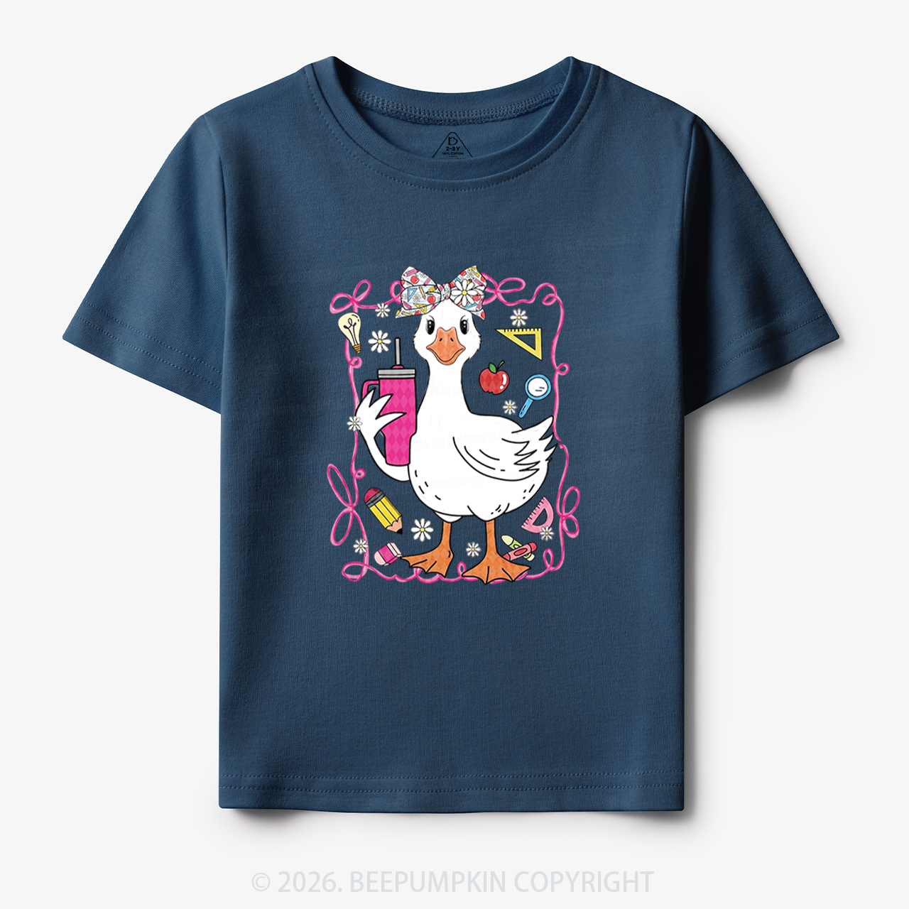 Coquette Silly Goose Back To School Toddler&Kid's Tees