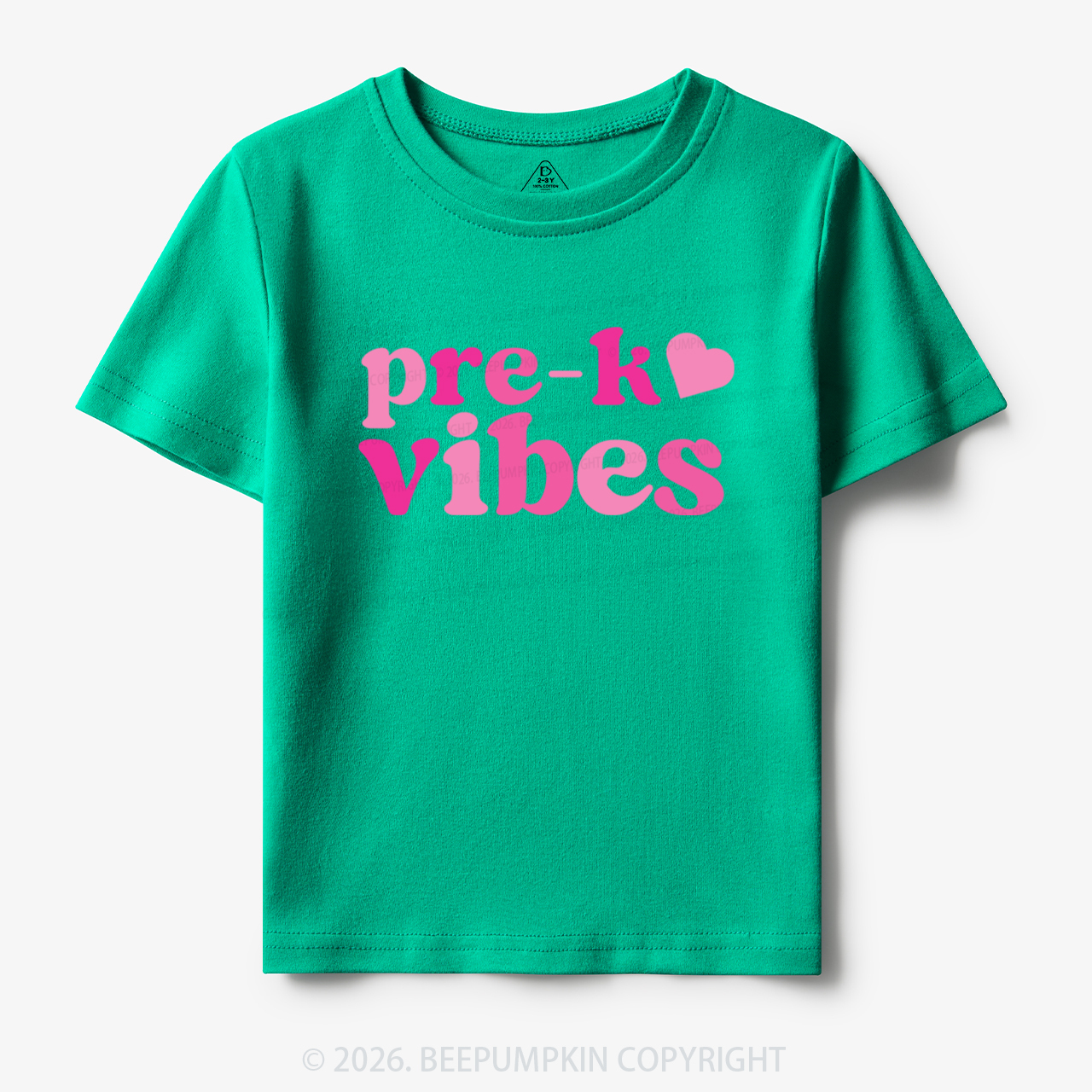 Pre-k Vibes Kindergarten Back to School Toddler&Kid's Tees