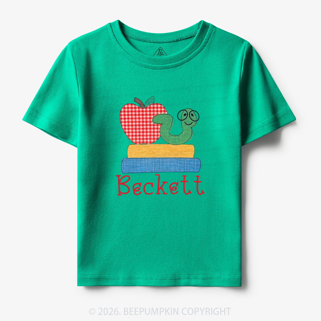Personalized Name Caterpillar Back To School Toddler&Kid's Tees