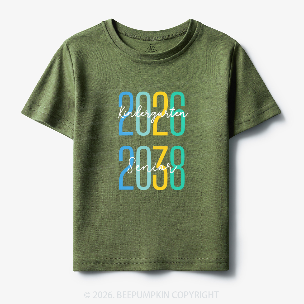 Class of 2026 Kindergarten 2038 Senior Toddler&Kid's Tees