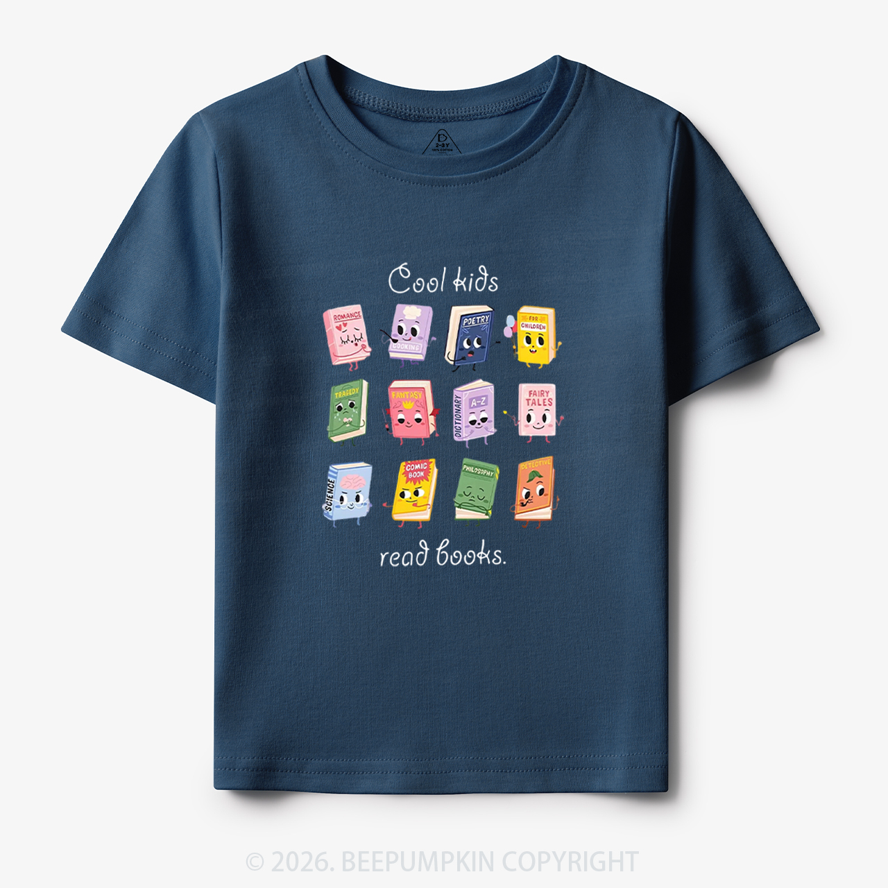 Cool Kids Read Books Back To School Toddler&Kid's Tees