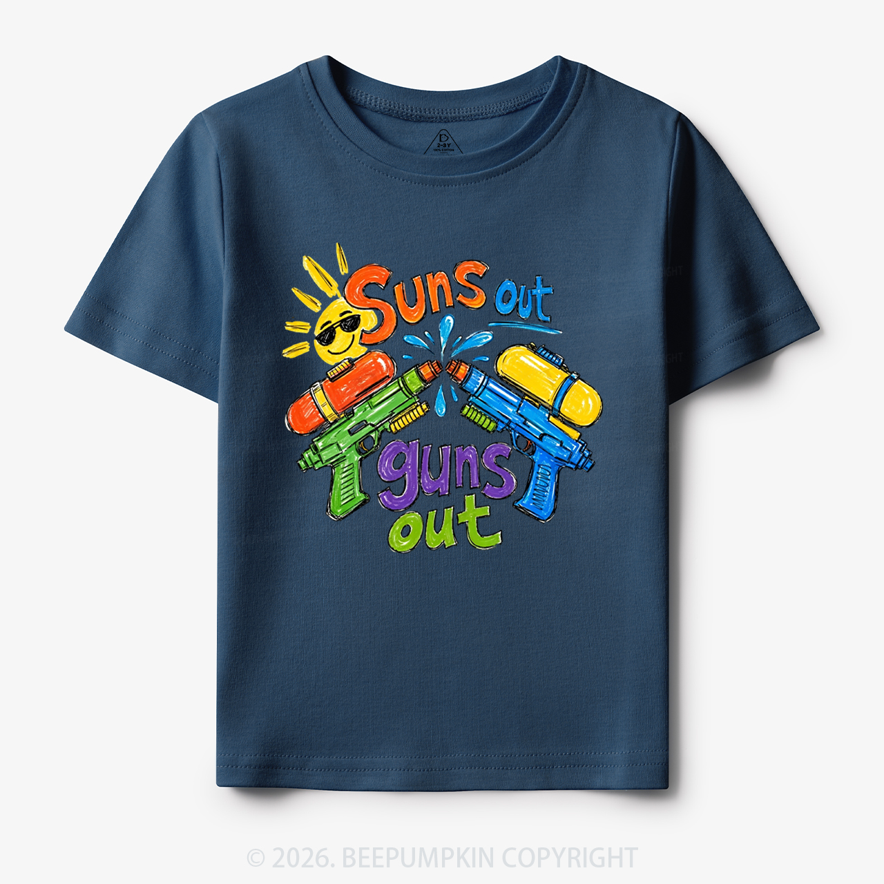 Funny Summer Suns Out Toddler&Kid's Tees