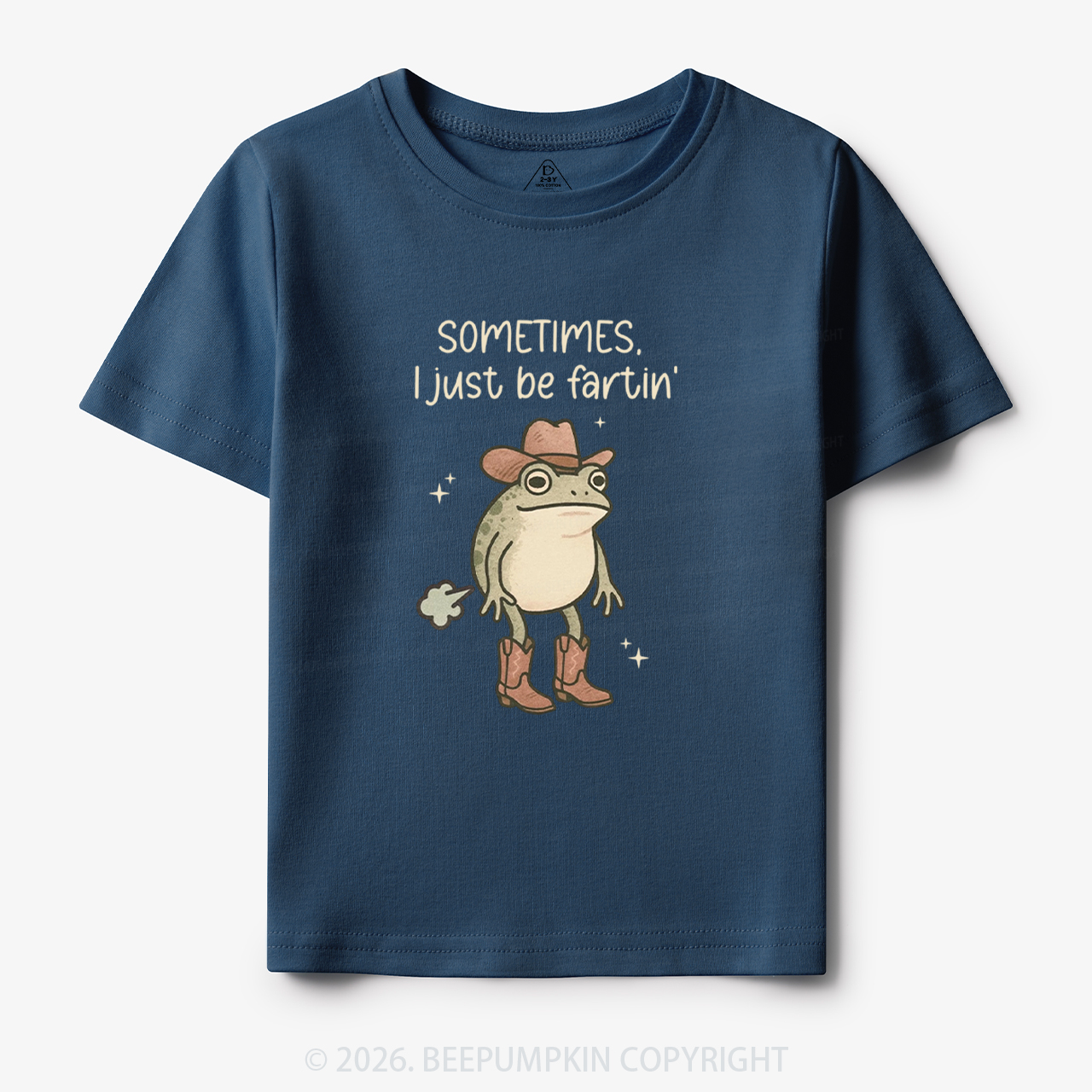 Sometimes I Just Be Fartin' Funny Western Toddler&Kid's Tees