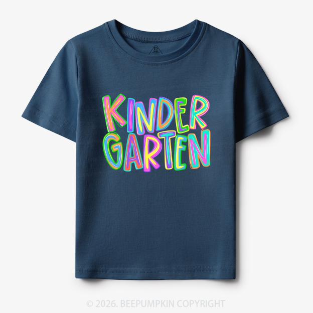Neon Scribble Kindergarten Toddler&Kid's Tees
