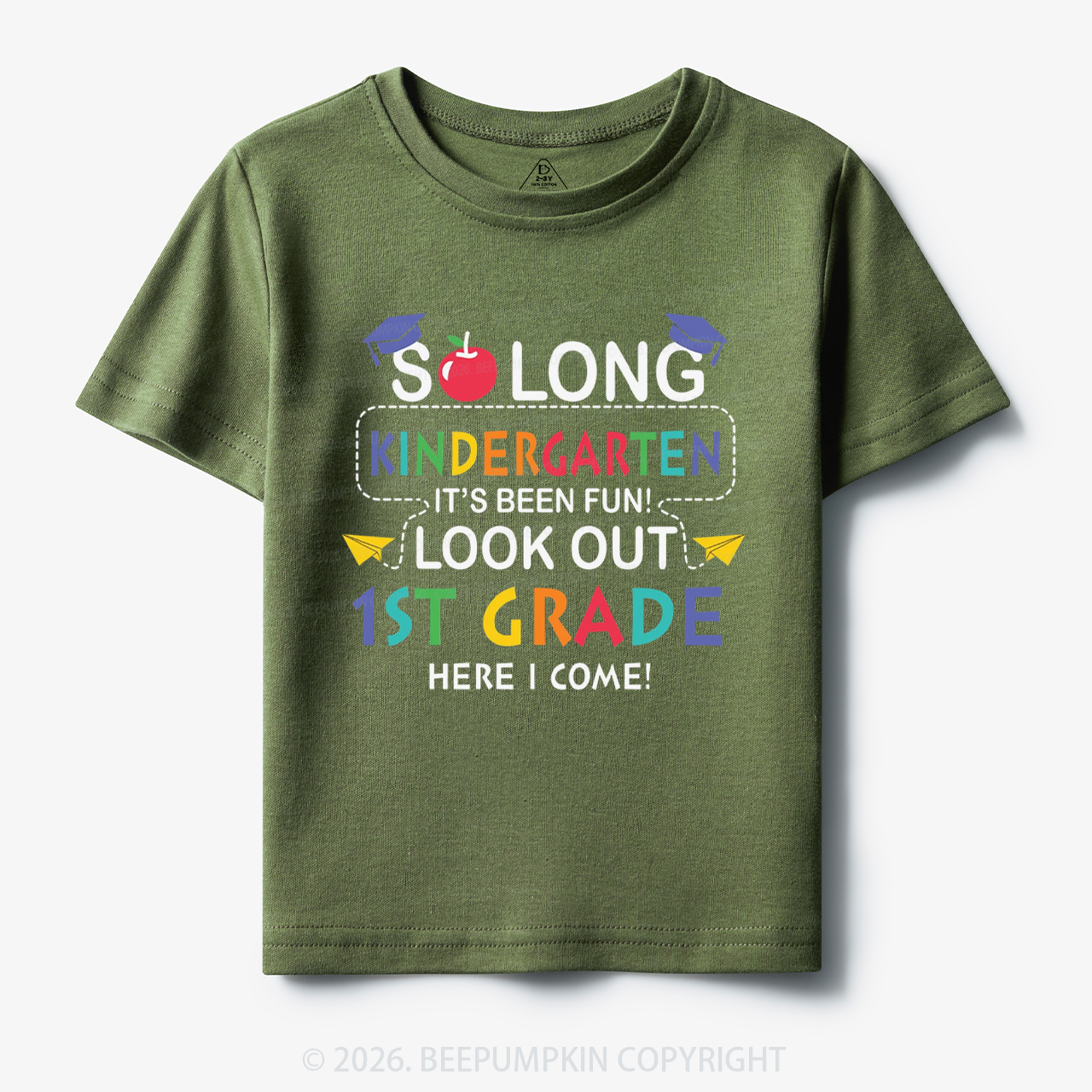 So Long Kindergarten 1st Grade Here I Come Toddler&Kid's Tees