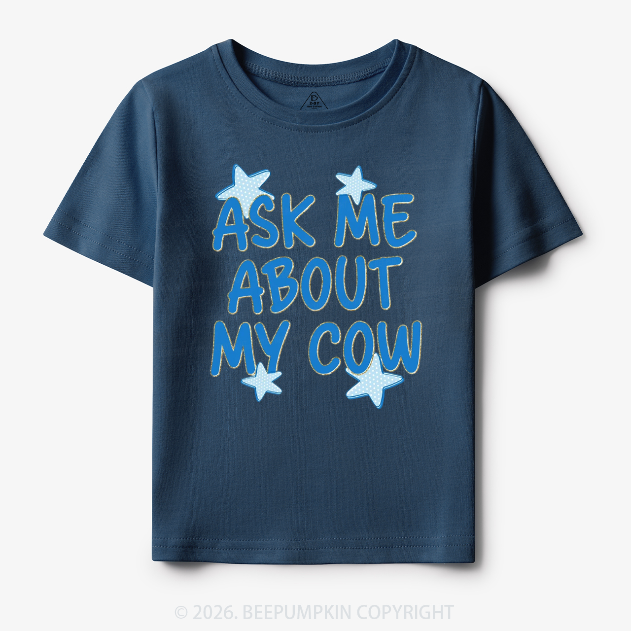 Ask Me About My Cow Toddler&Kid's Tees
