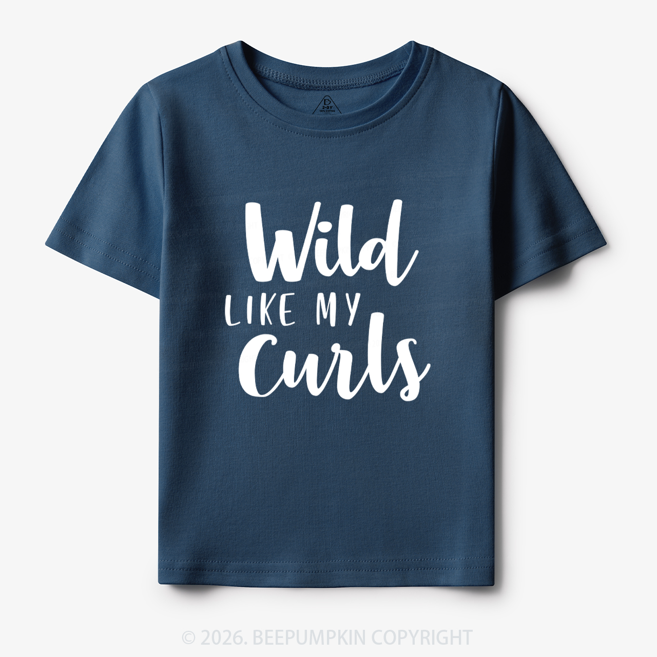 Wild Like My Curls Toddler&Kids Tees 7