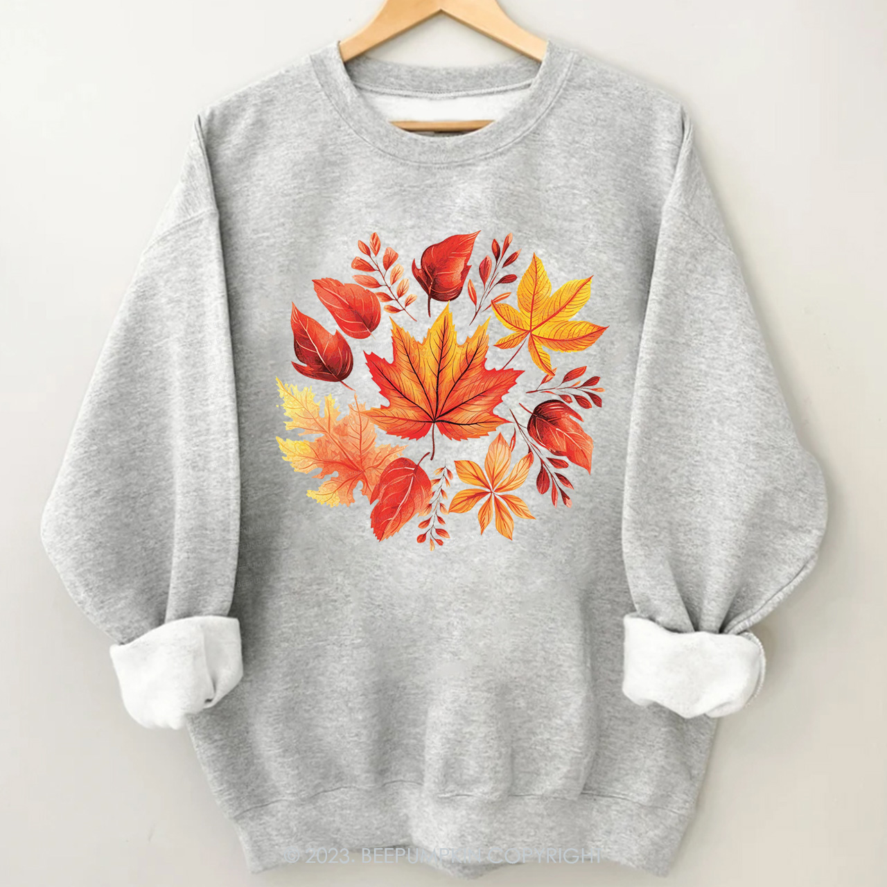 Autumn Shirt Fall Leaf Sweatshirt