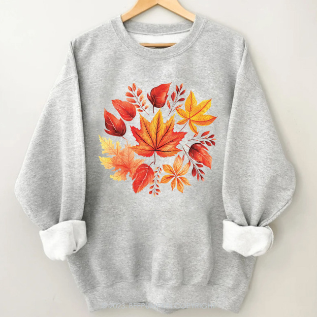Autumn Shirt Fall Leaf Sweatshirt