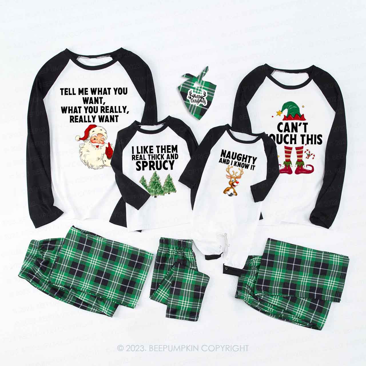 Funny Party Matching Pajamas For Christmas Beepumpkin