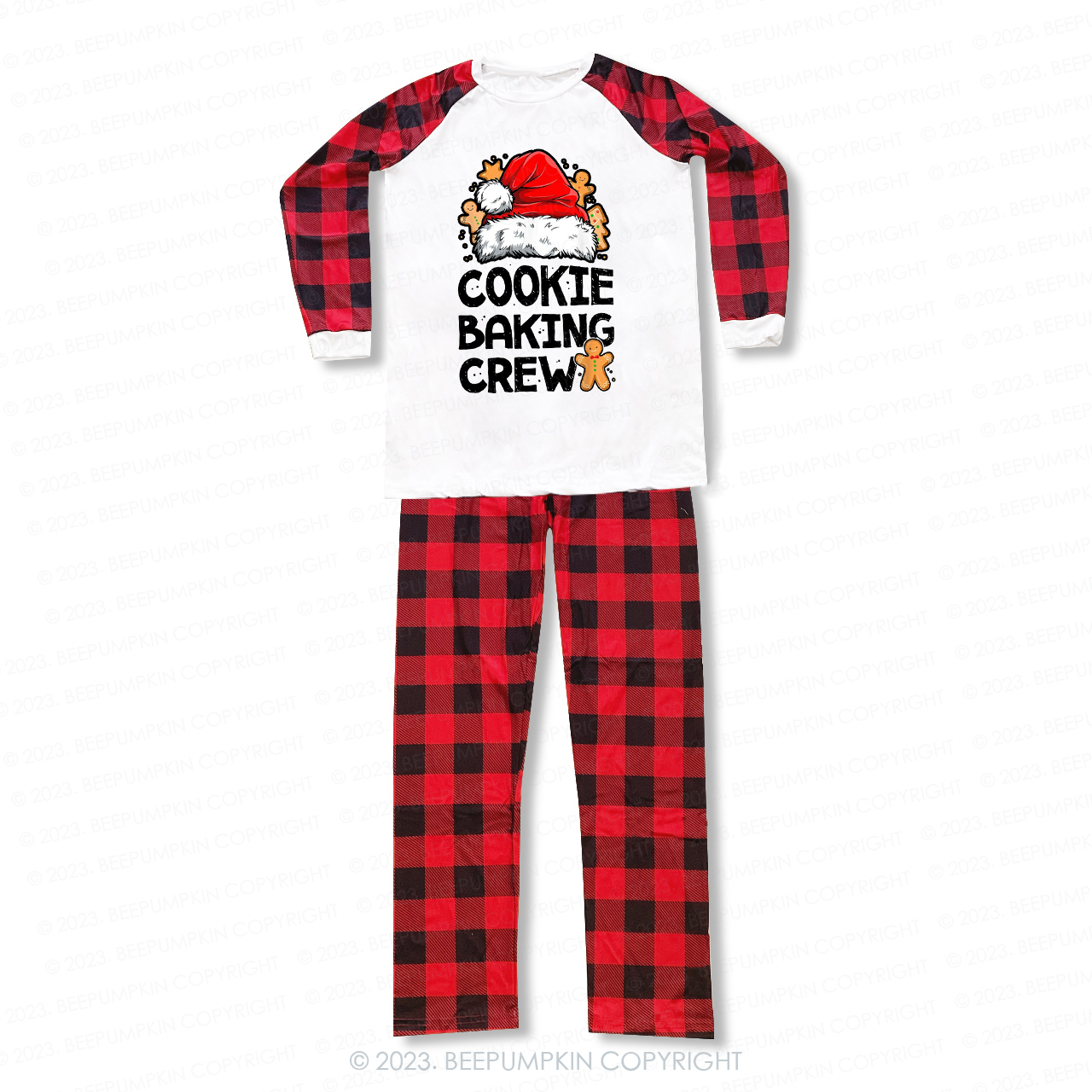 Love Christmas Cookie Baking Crew Pajamas For Family Beepumpkin