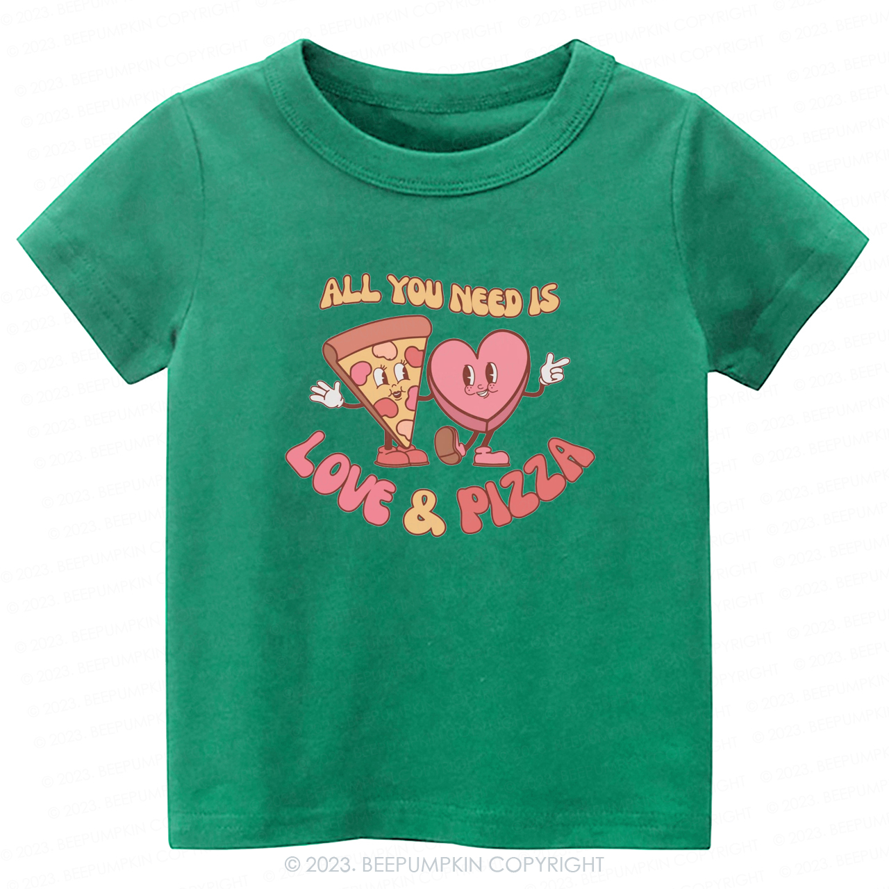 All You Need is Love and Pizza -Toddler Tees