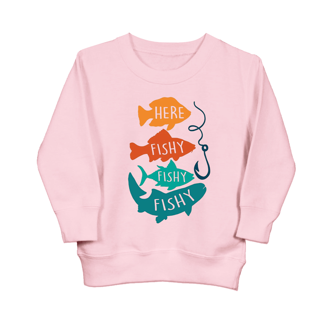 Retro Fishing Kids Sweatshirt