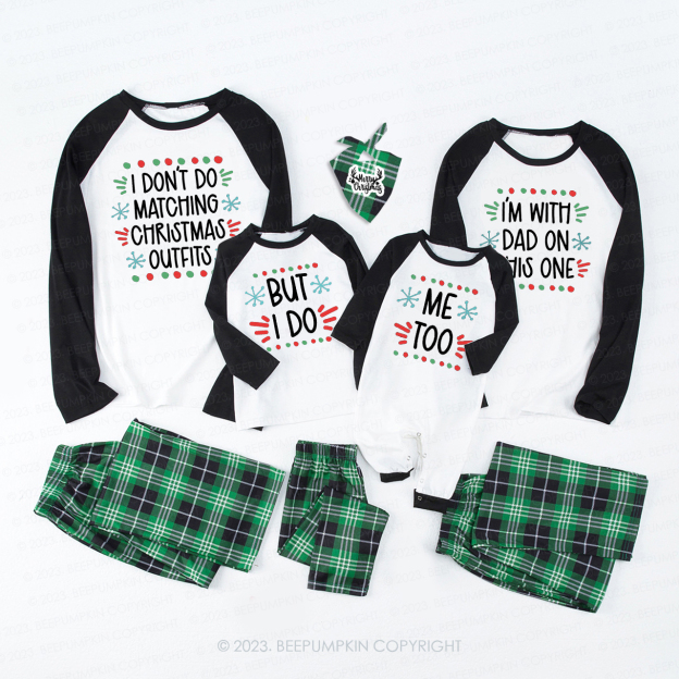 Funny Don't Do Group Holiday Matching Family Christmas Pajamas