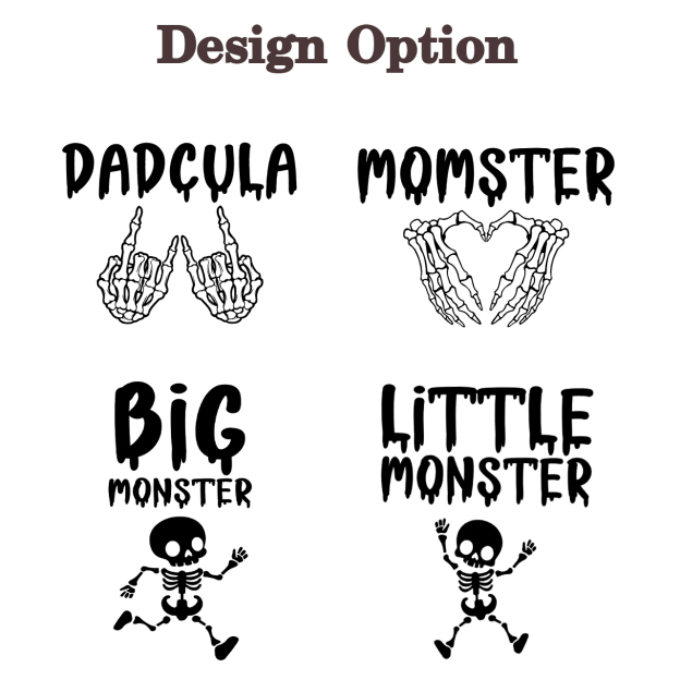 Personalized Skeleton Vibes Halloween Family Matching Shirts