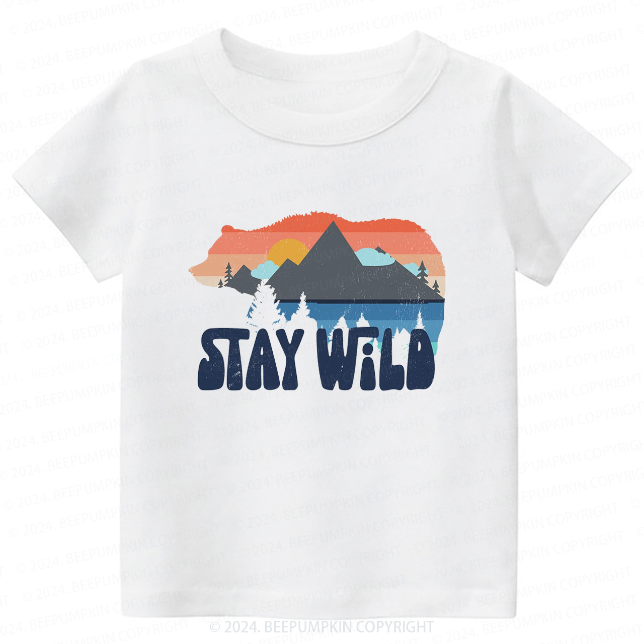Stay Wild Toddler&Kids Tees 