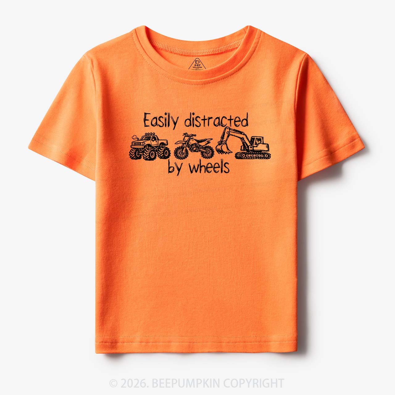 Monster Truck Tractor Toddler&Kid's Tees