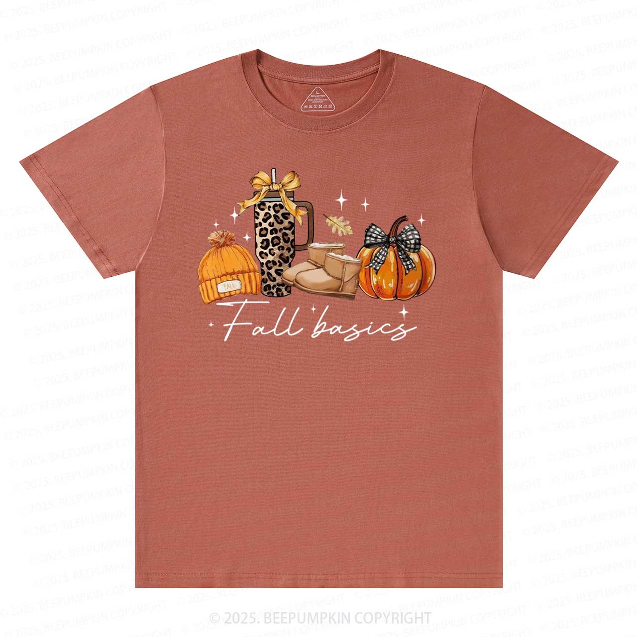  Fall Pumpkin Bow T-Shirts Beepumpkin 