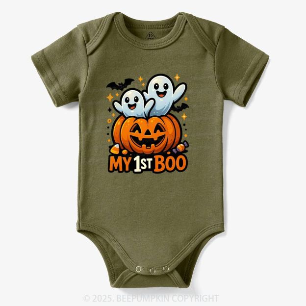 My First Halloween Bodysuit Beepumpkin