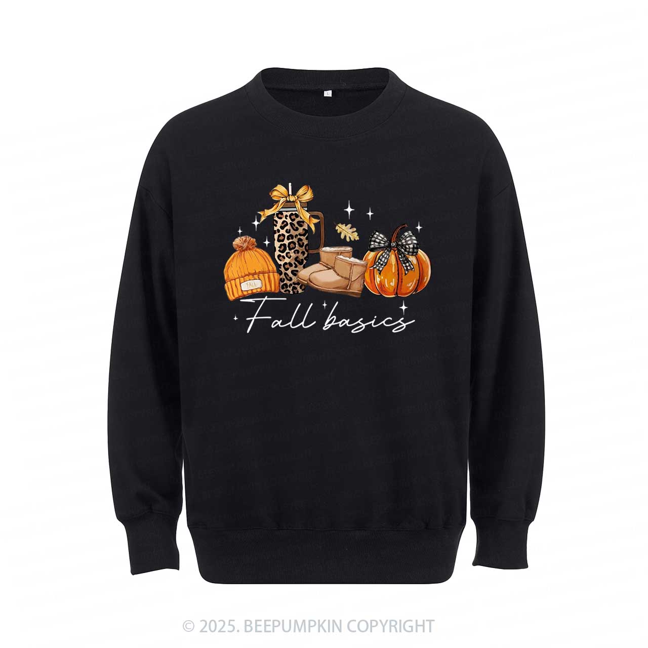 Fall Pumpkin Bow Sweatshirt Beepumpkin 