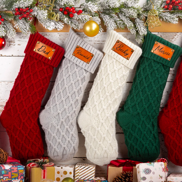 Personalized Monogram Christmas Family Stocking