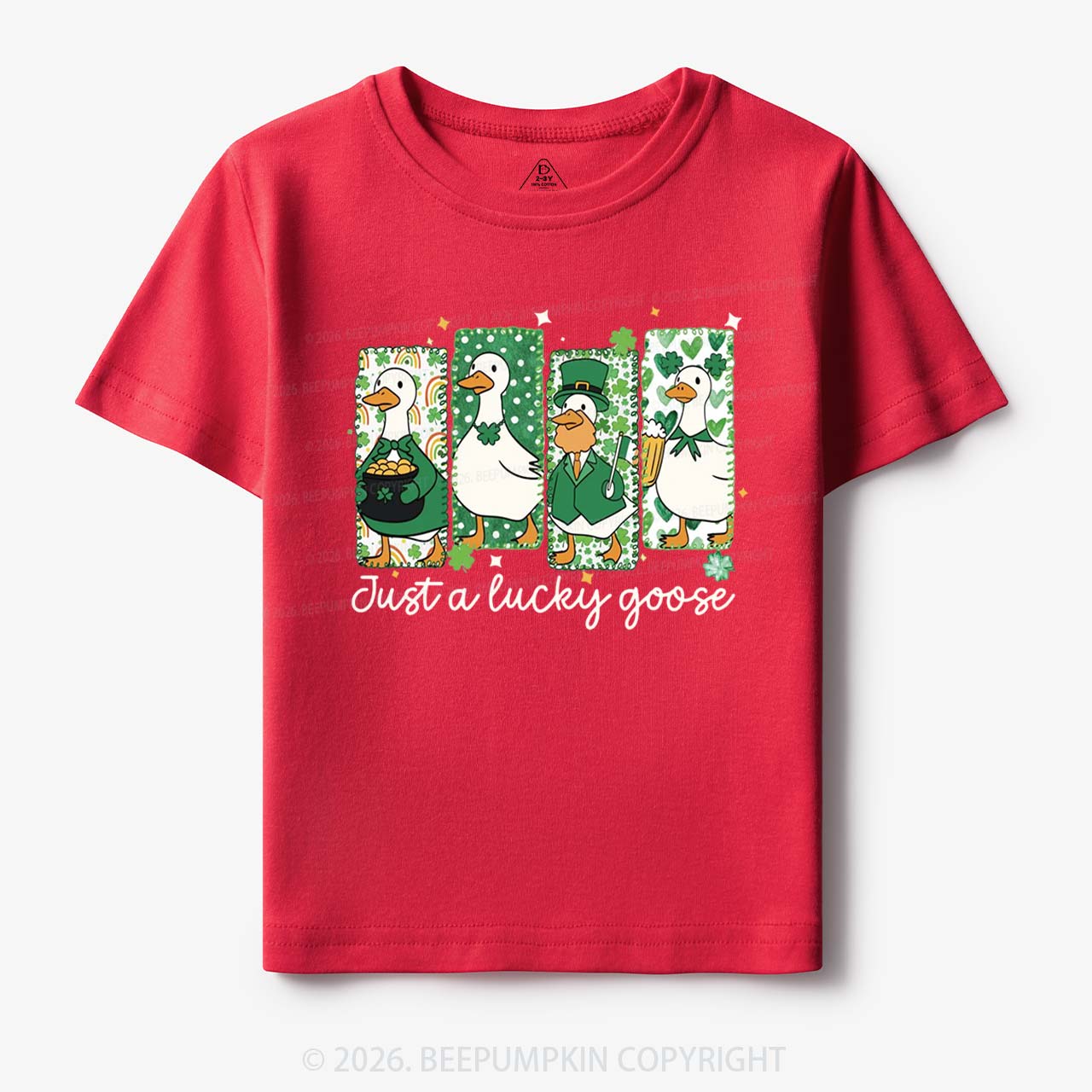 Holiday Goose St Patrick's Day Toddler&Kid's Tees Beepumpkin 7
