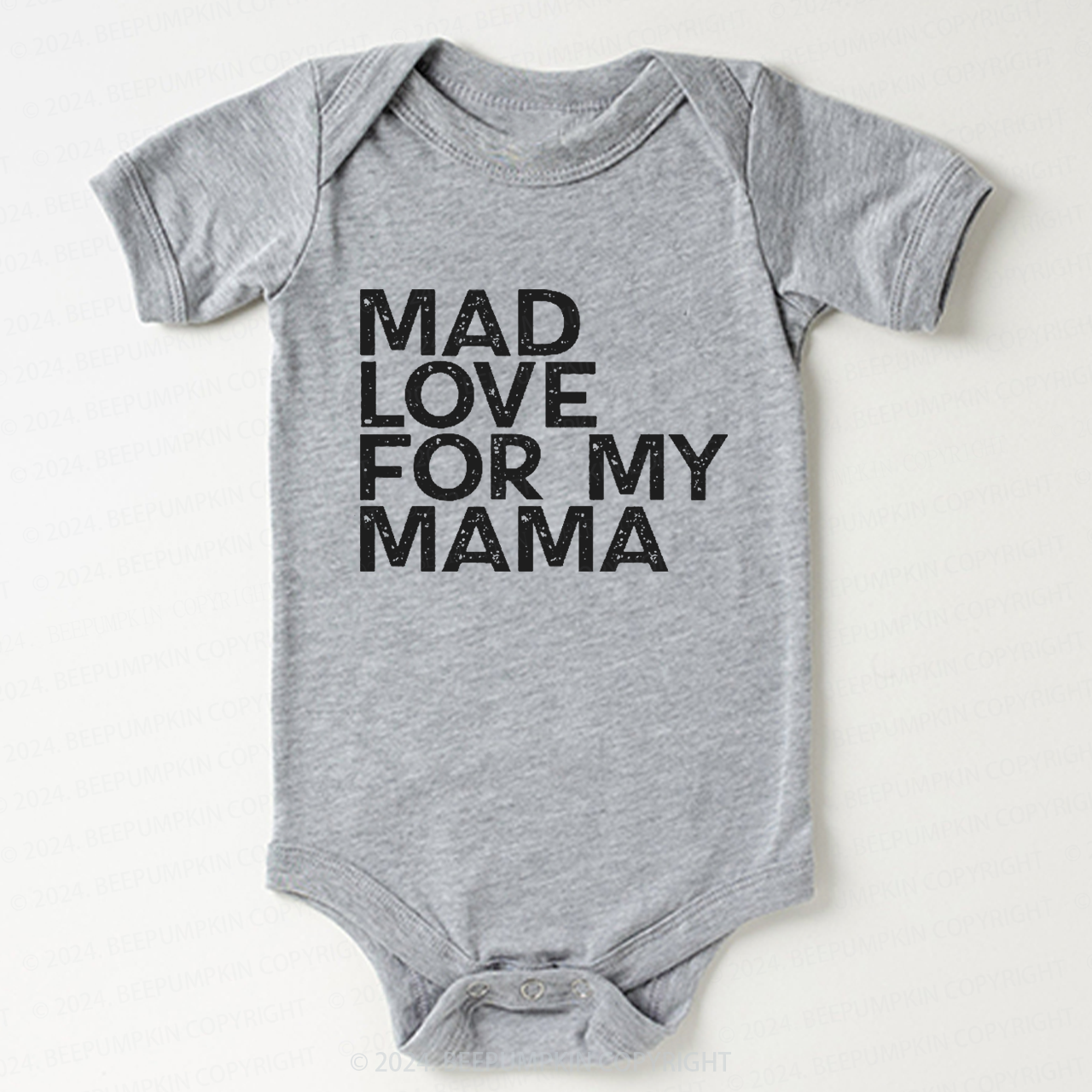 Mad Love For My Mama Bodysuit For Baby 