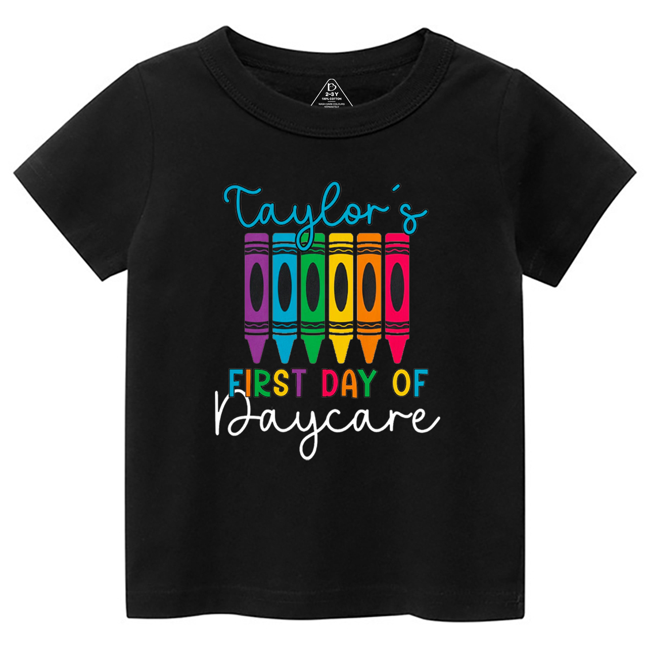 My First Day Of Daycare Toddler&Kid's Tees Beepumpkin