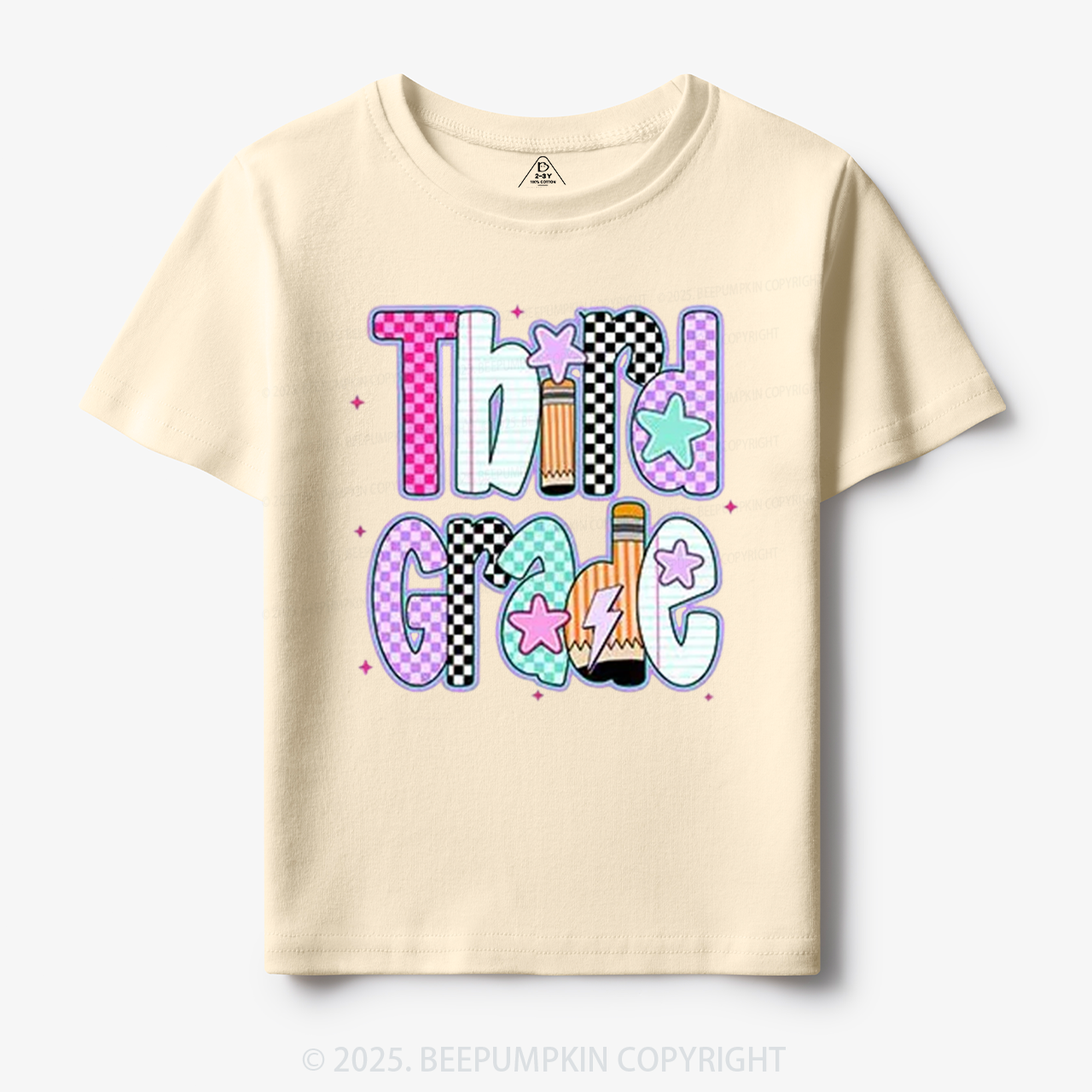 Personalized Personalized Purple Aura Grade Toddler&Kid's Tees Beepumpkin