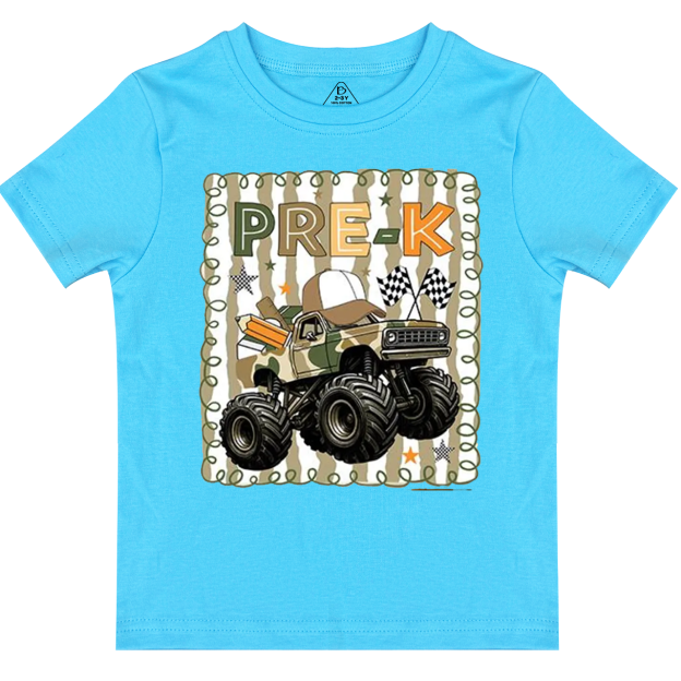 Personalized Truck For Boy Toddler&Kid's Tees Beepumpkin 