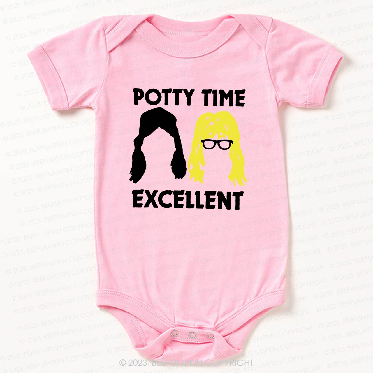 Potty Time Excellent Funny Bodysuit For Baby