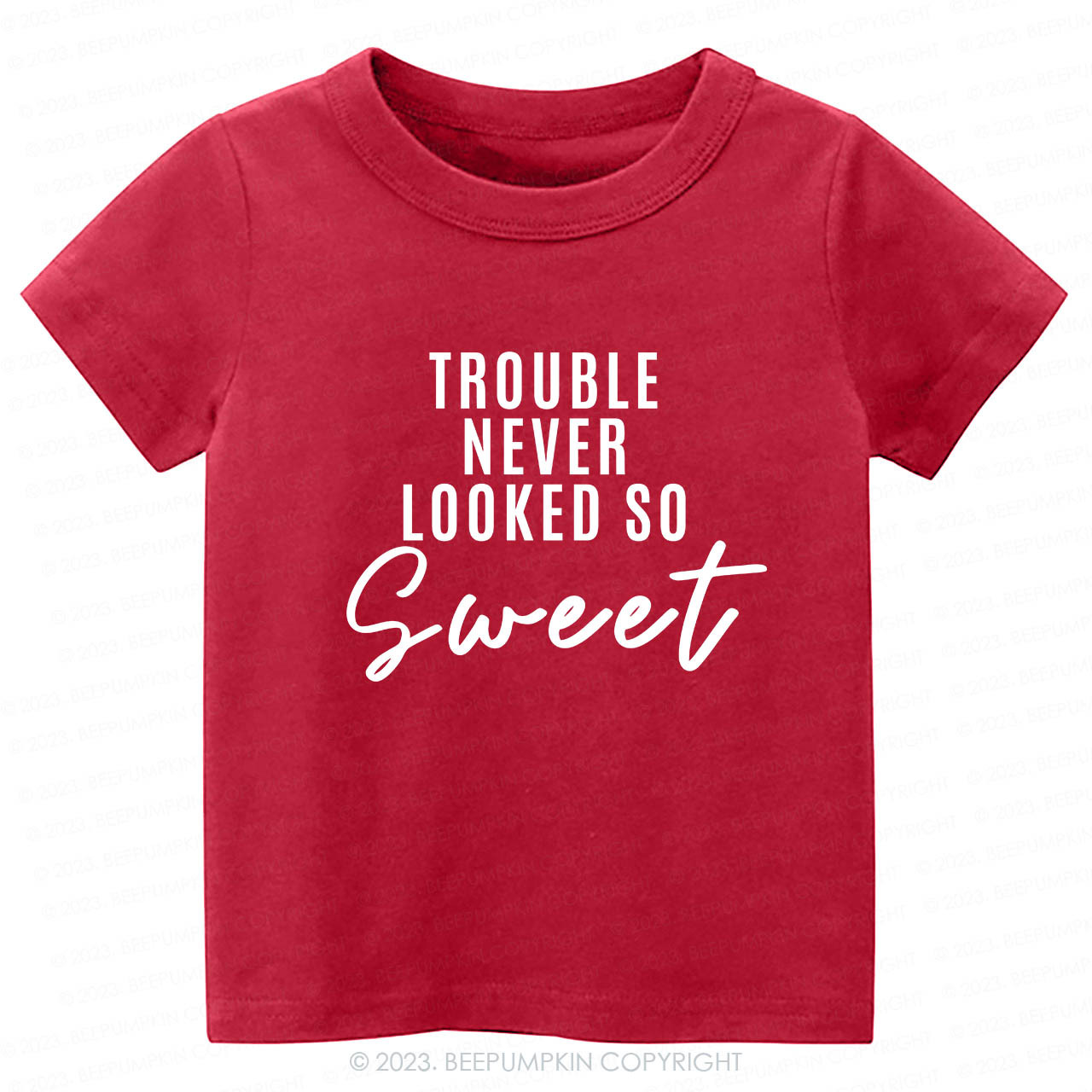 Trouble Maker Funny Kids Shirt