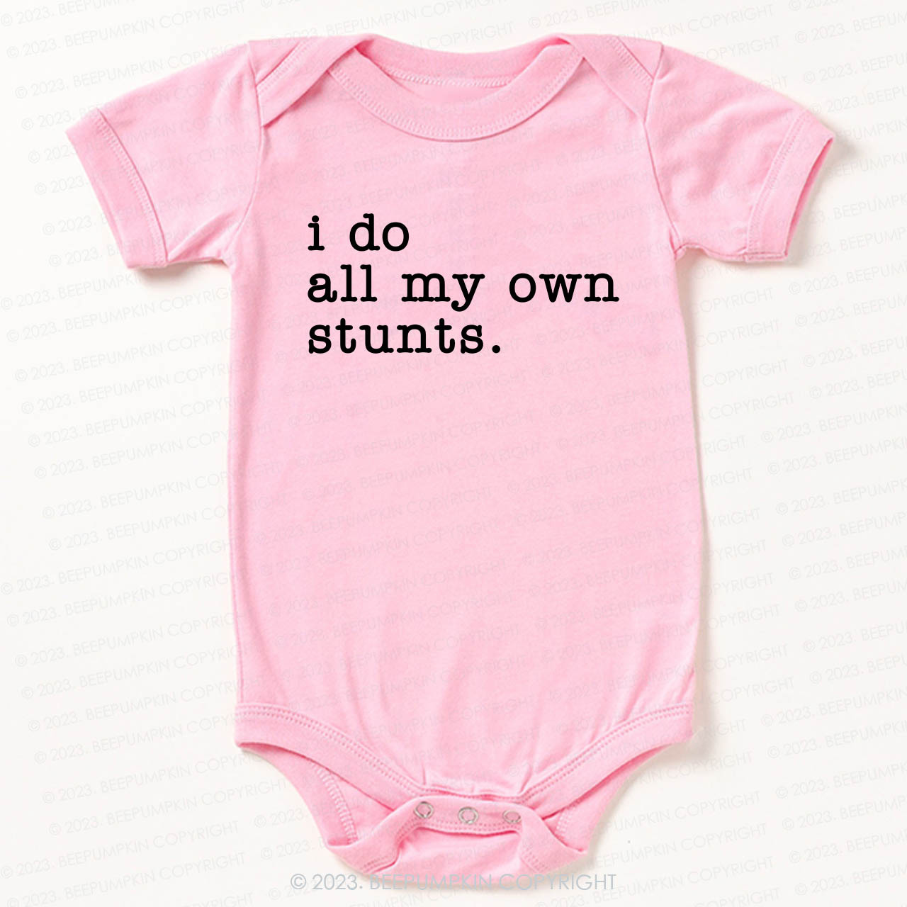 I Do All My Own Stunts Bodysuit For Baby