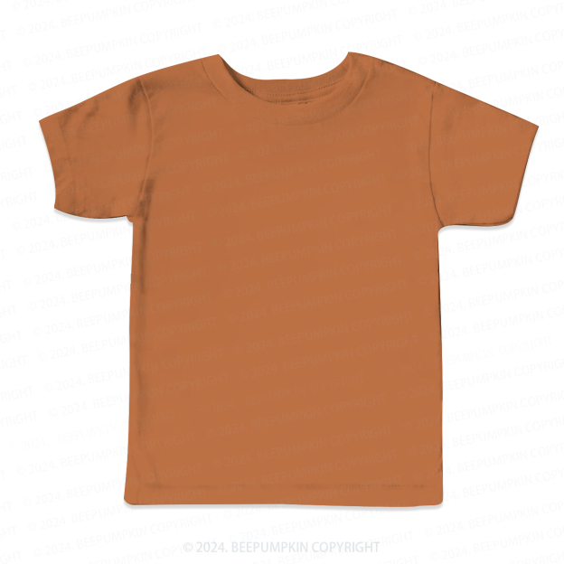 Peru Solid Color All Over Print Kids Tees
