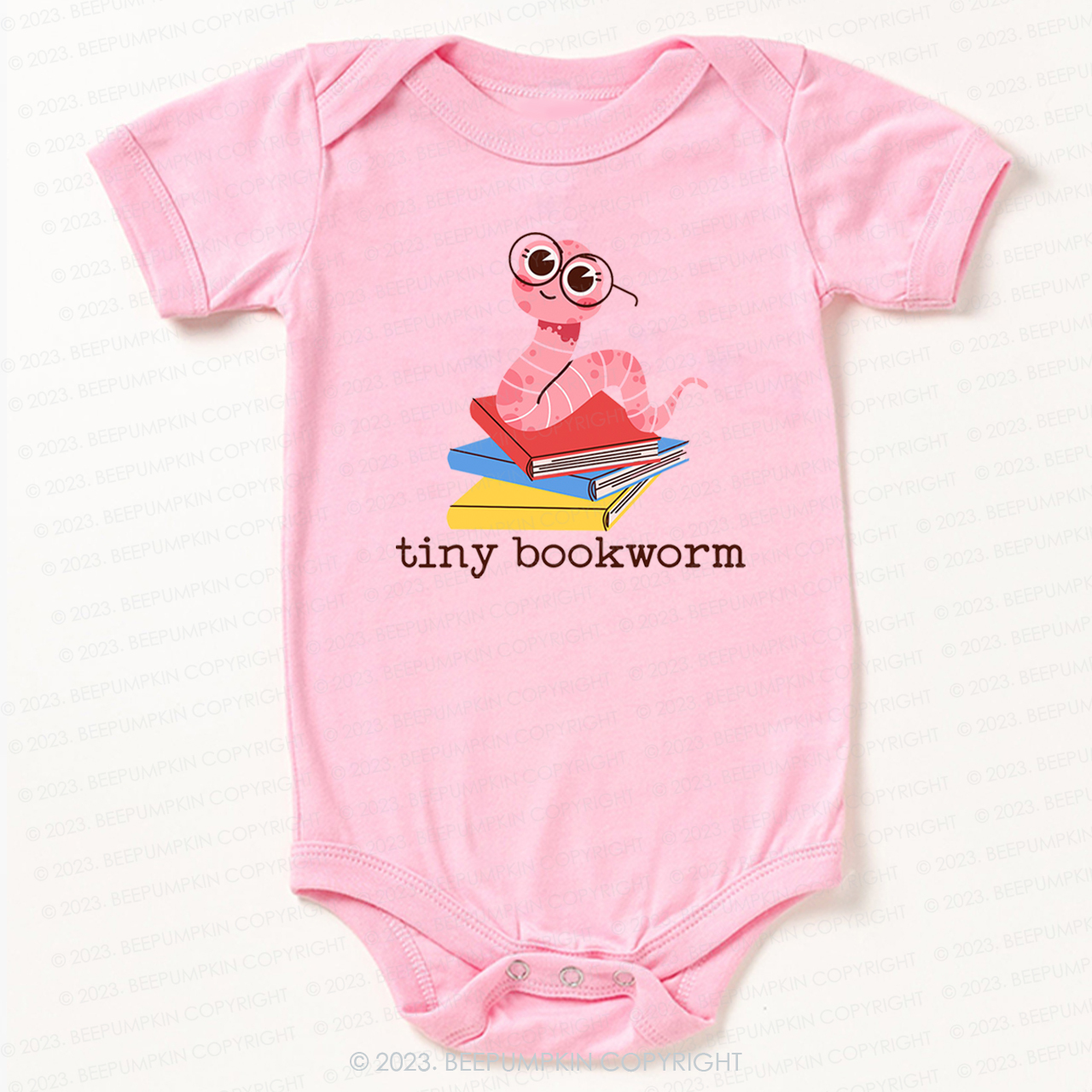Tiny Bookworm Librarian Bodysuit For Baby