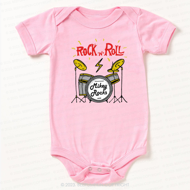 Rock 'n' Roll Future Music Rock Star Bodysuit For Baby