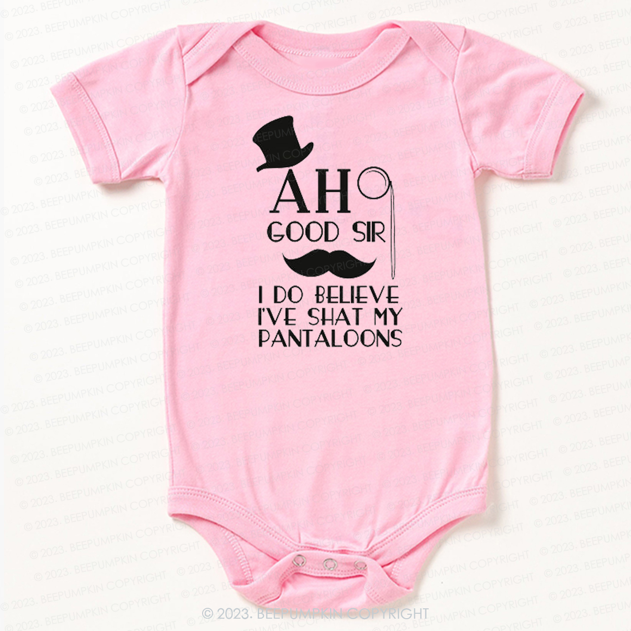 Ah Good Sir I've Shat My Pantaloons Bodysuit For Baby