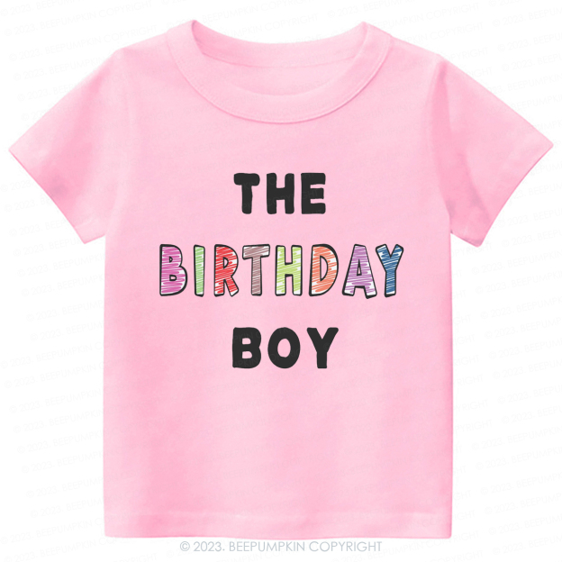 The Birthday Boy And Girl Kids Shirt