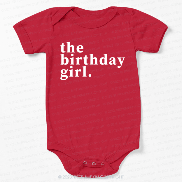 The Birthday Girl Bodysuit For Baby