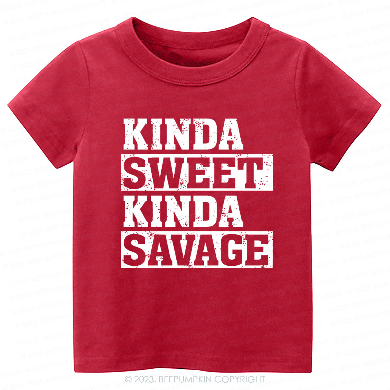 Kinda Sweet Kinda Savage Kids Shirt