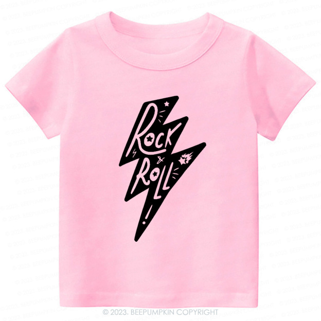 Rock n Roll Music Band Kids Shirt
