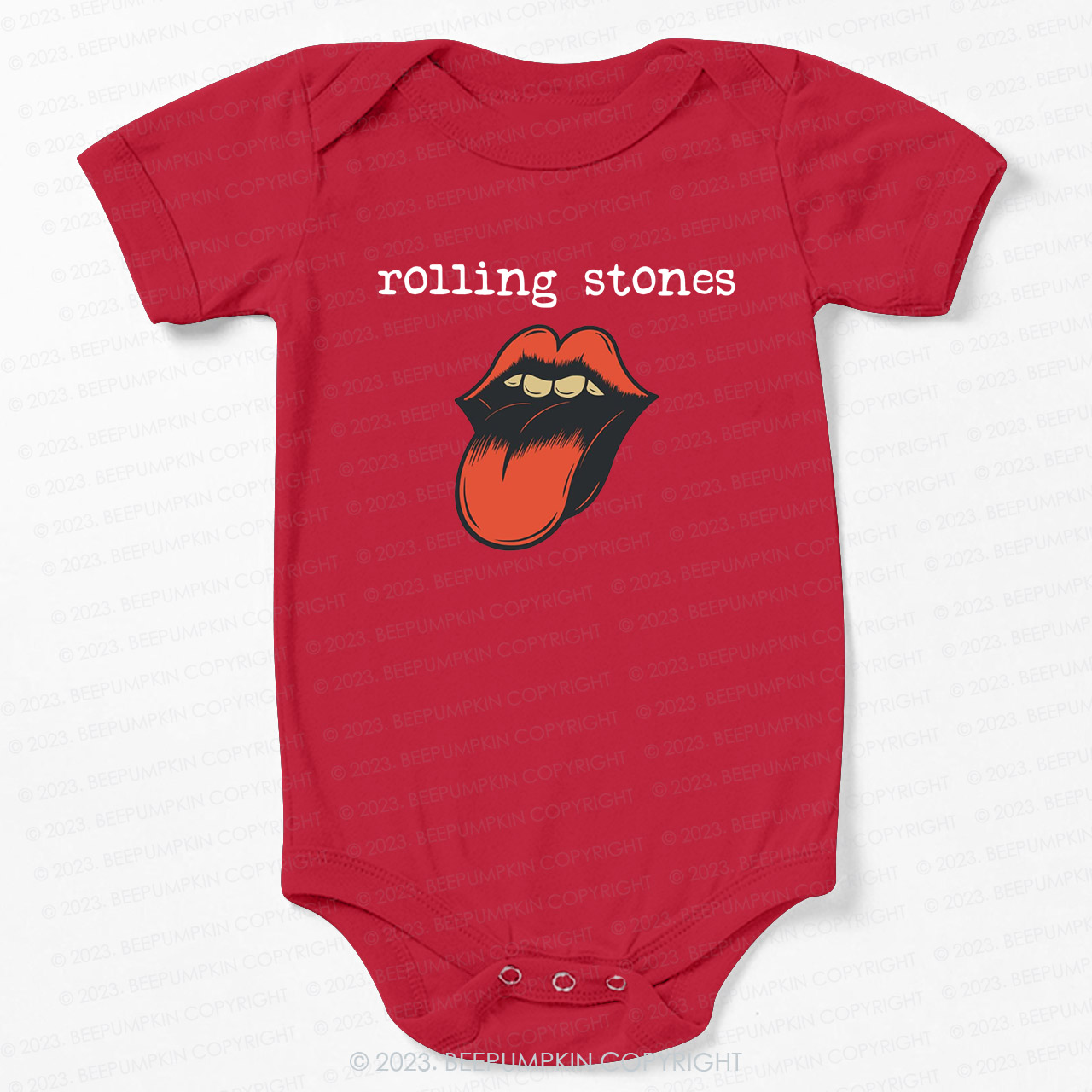 Rock n Roll Band Bodysuit For Baby