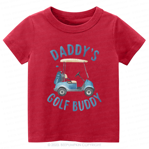 Daddy's Golf Buddy Kids Shirt