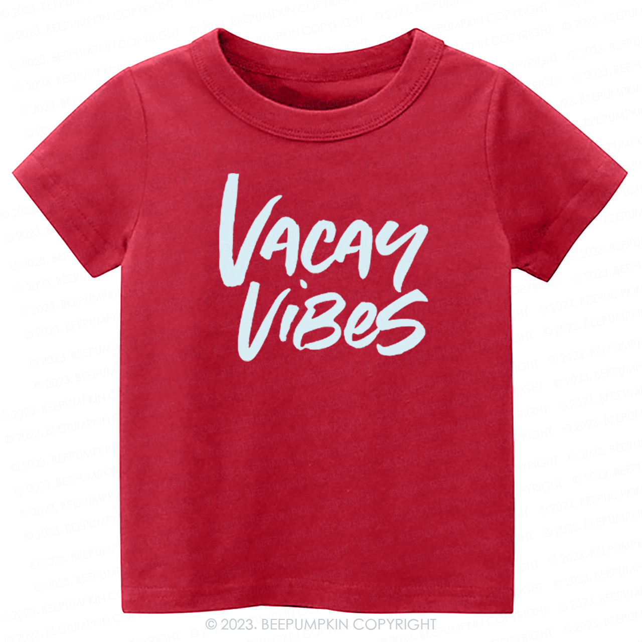 Vacay Vibes Neon Kids Shirt