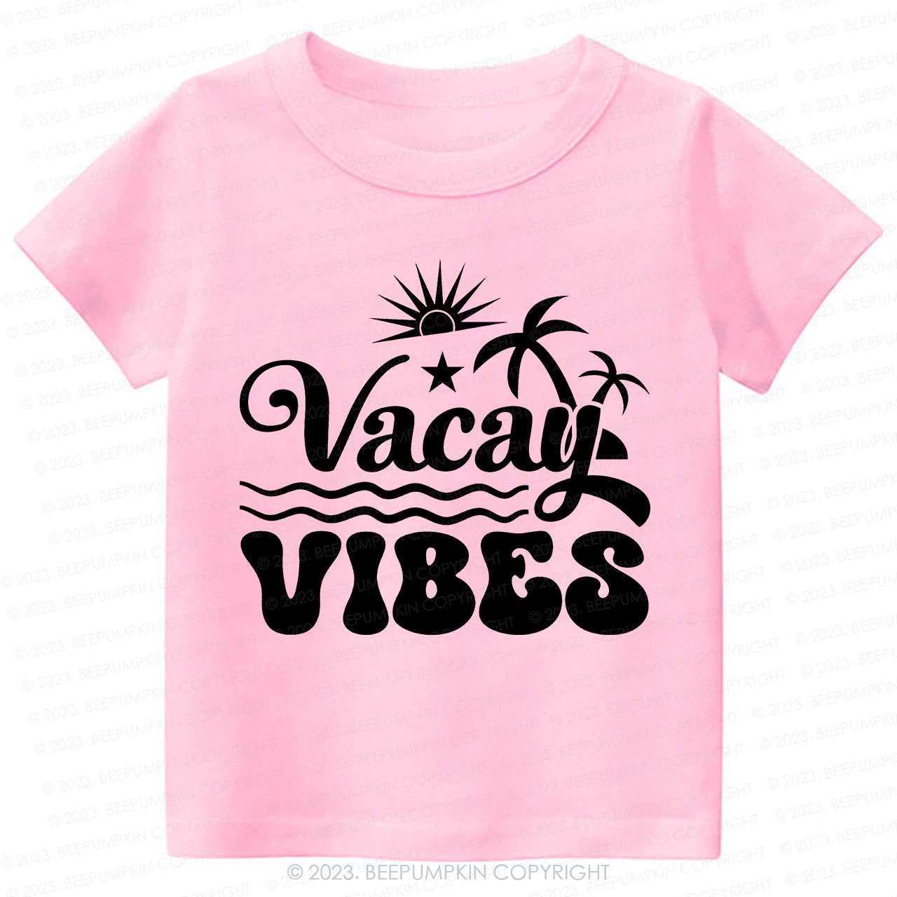Summer Vacation Vacay Vibes Kids Shirt