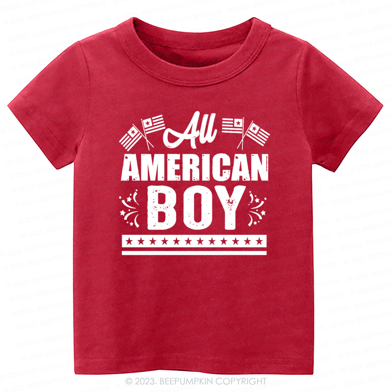 All American Neutral Shirt For Kids