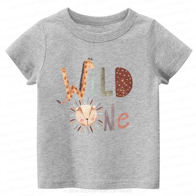 Wild One Boho Toddler&Kids Tees