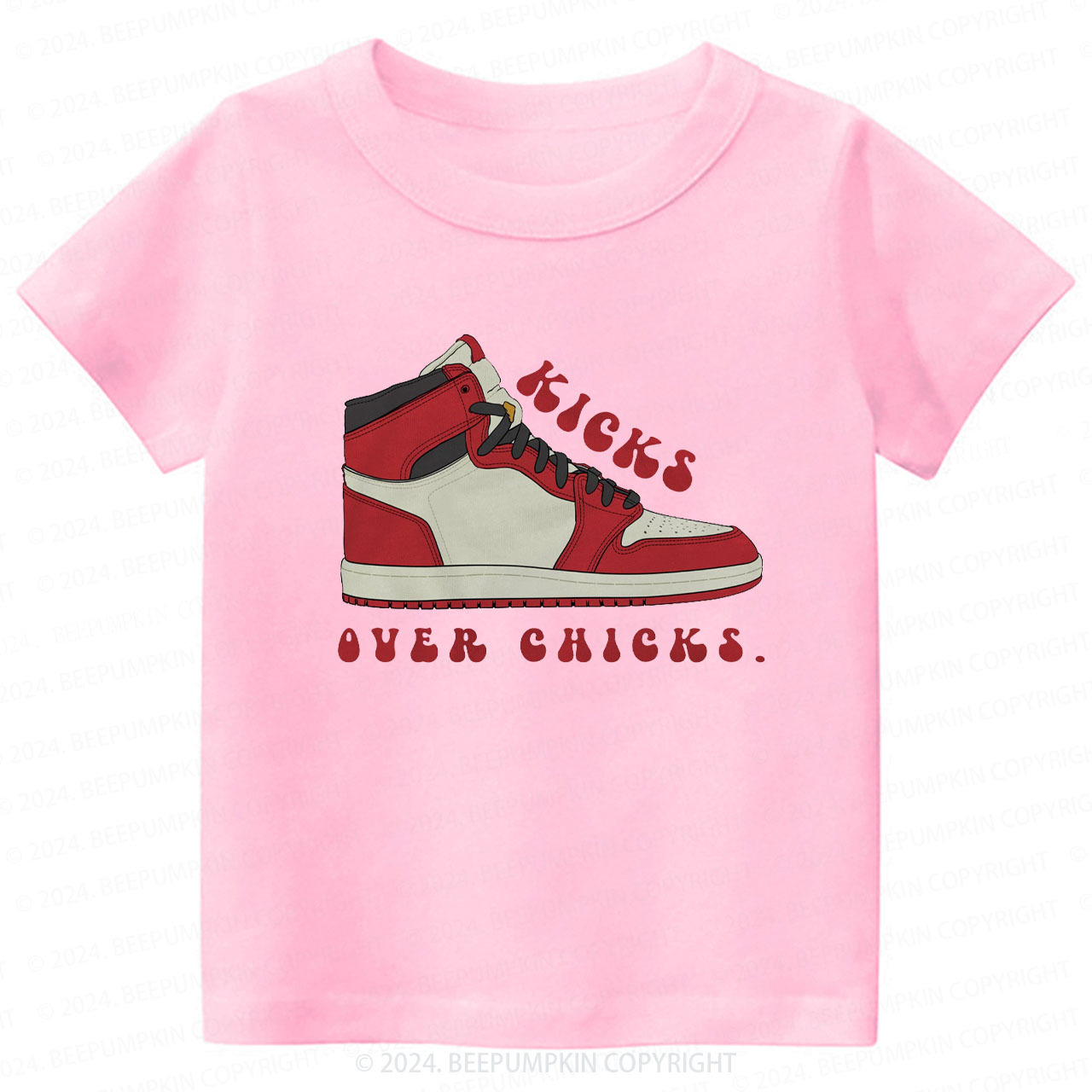 Kicks Over Chicks Toddler&Kids Tees 7