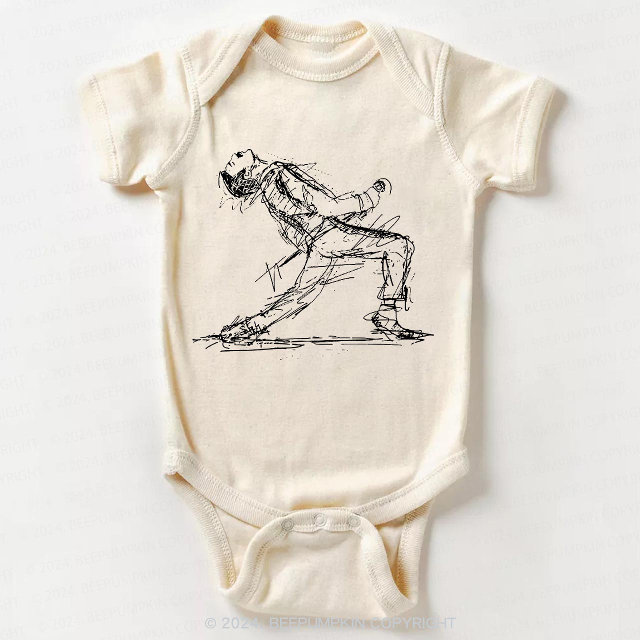 Crazy Man Bodysuit For Baby 7