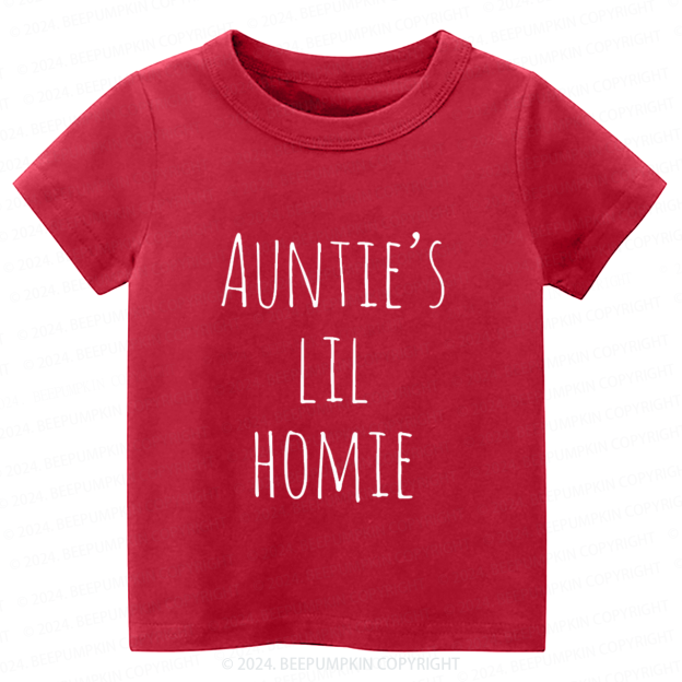 Auntie's Lil' Homie Toddler&Kids Tees 7